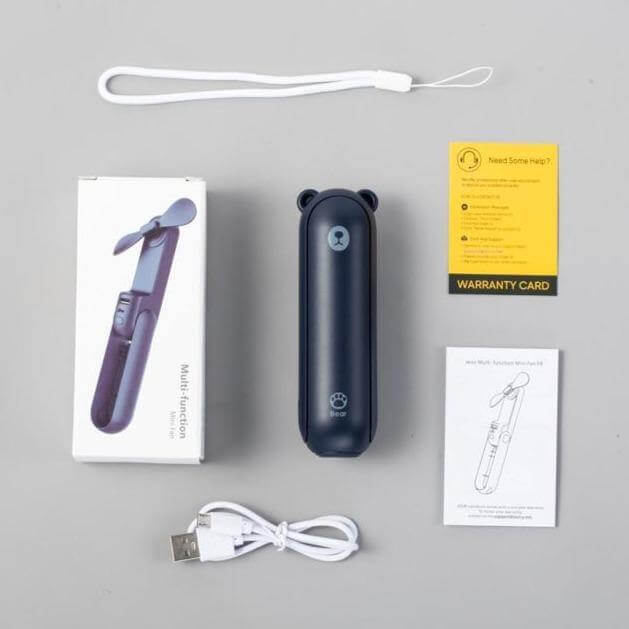 Rechargeable Portable Handheld Foldable Mini Fan | Kalsten