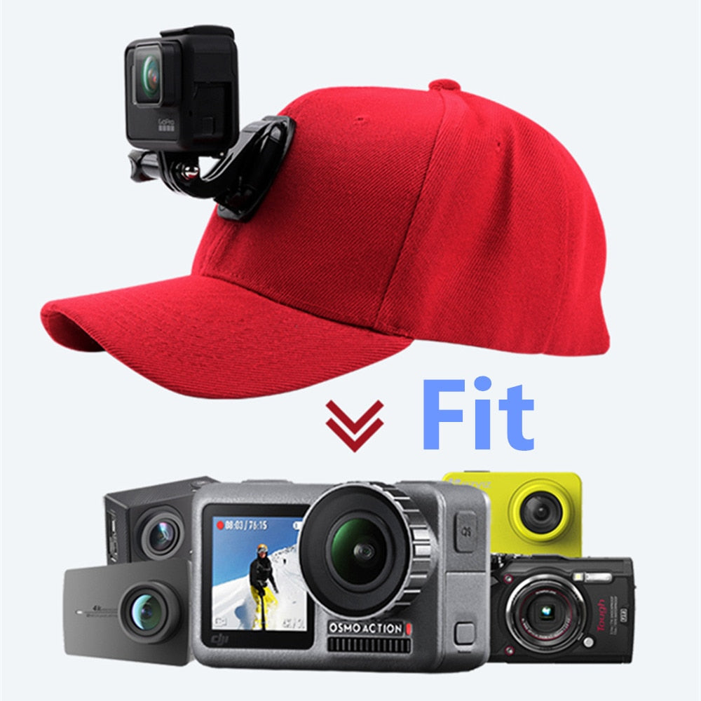 Adjustable Action Camera Hat | Kalsten