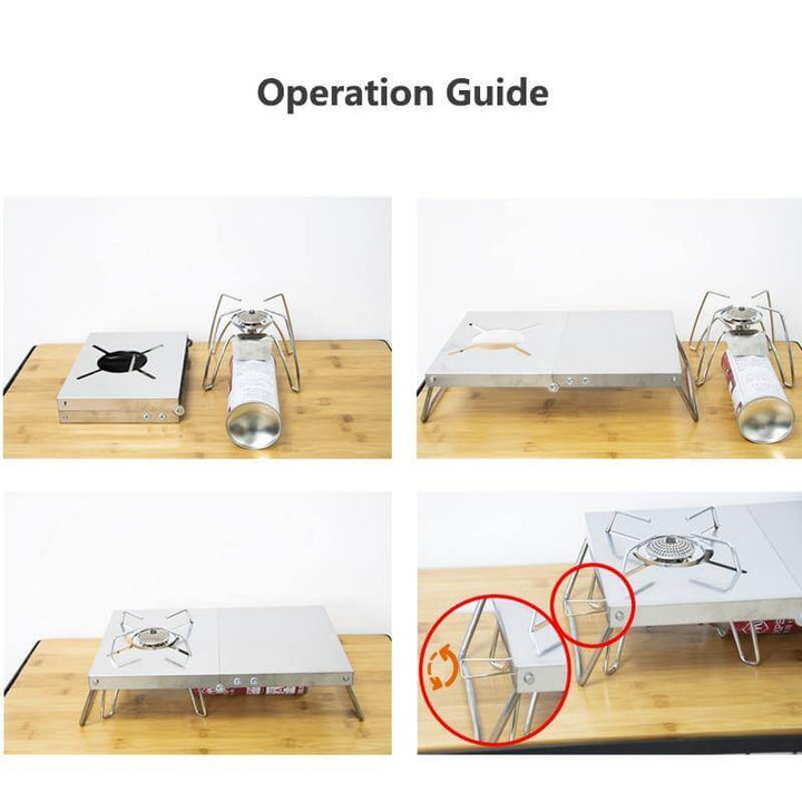 Mini Foldable Camping Table Set | Kalsten