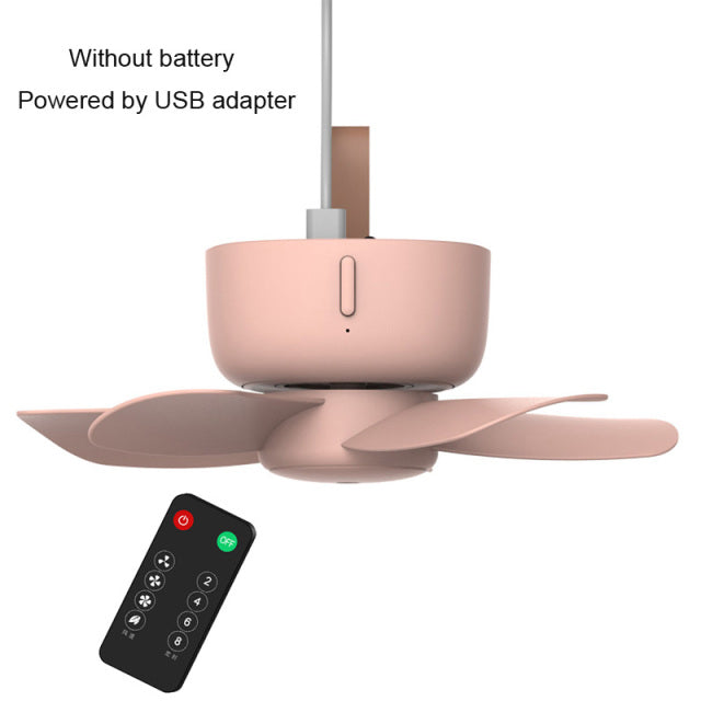 Remote Control Air Cooler Ceiling Fan - Image 4
