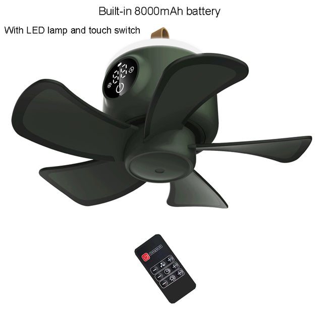 Remote Control Air Cooler Ceiling Fan - Image 6