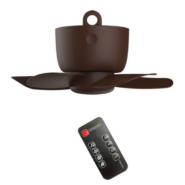 Remote Control Air Cooler Ceiling Fan - Image 7