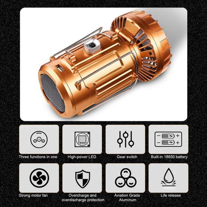 Multifunctional Waterproof Camping Power Bank Light | Kalsten