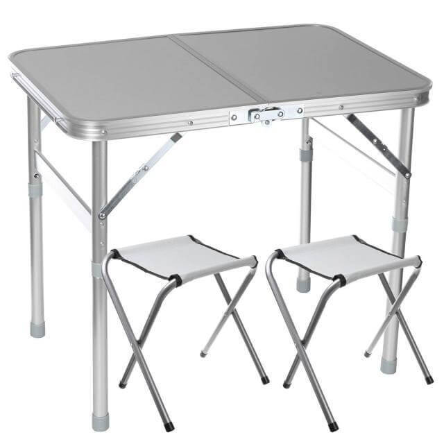Outdoor Waterproof Adjustable Foldable Picnic Table Set | Kalsten