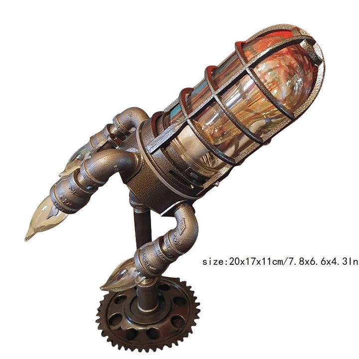 Rocket Ship Industrial Vintage Lamp | Kalsten