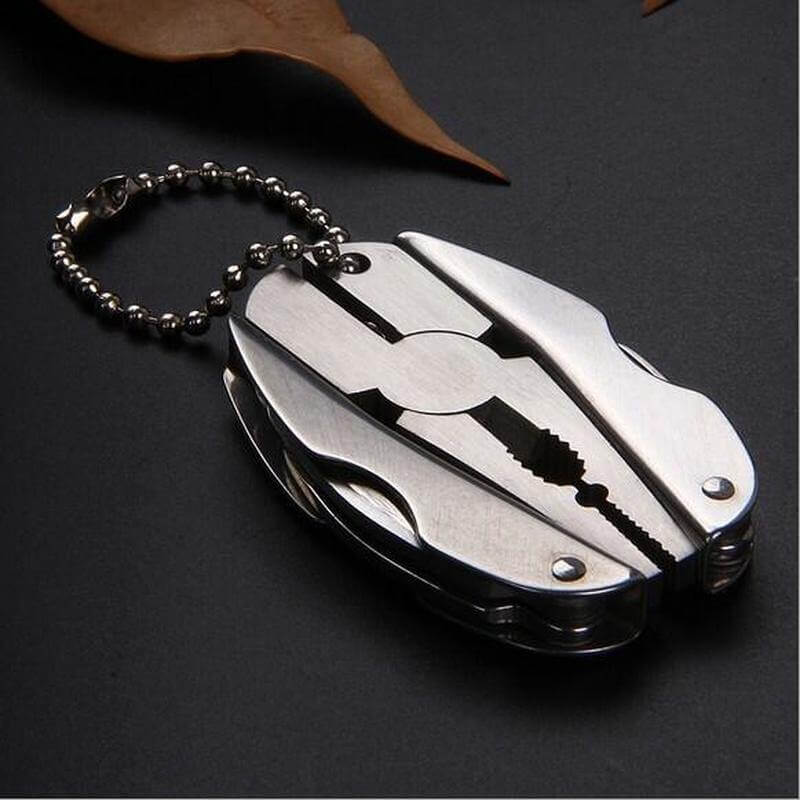 6in1 Foldable Travel Camping Keychain Tool Kit | Kalsten