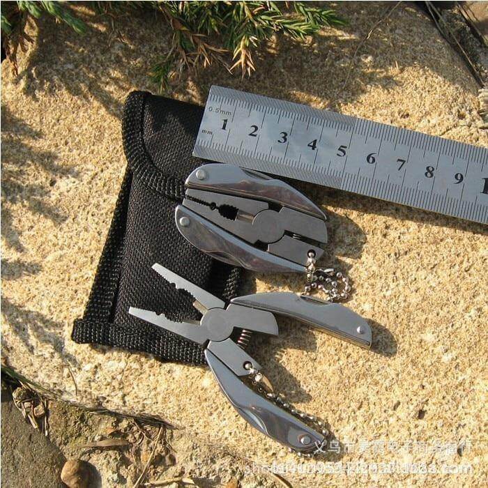 6in1 Foldable Travel Camping Keychain Tool Kit | Kalsten