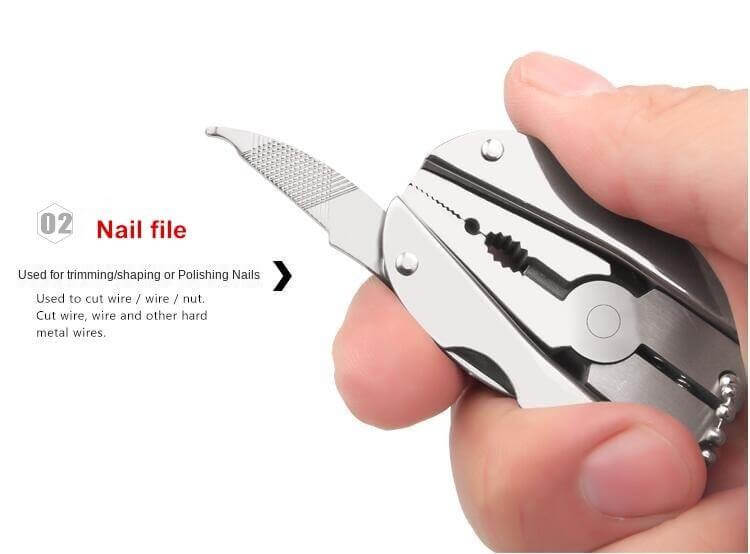 6in1 Foldable Travel Camping Keychain Tool Kit | Kalsten