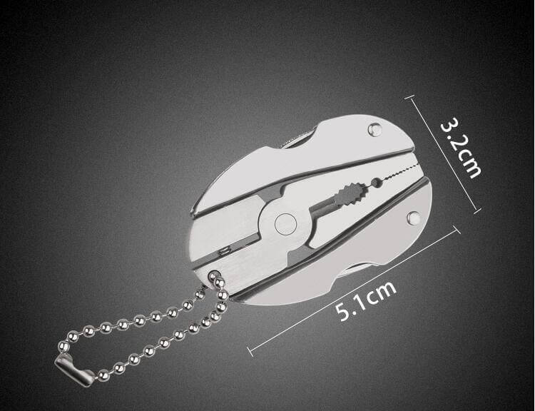 6in1 Foldable Travel Camping Keychain Tool Kit | Kalsten