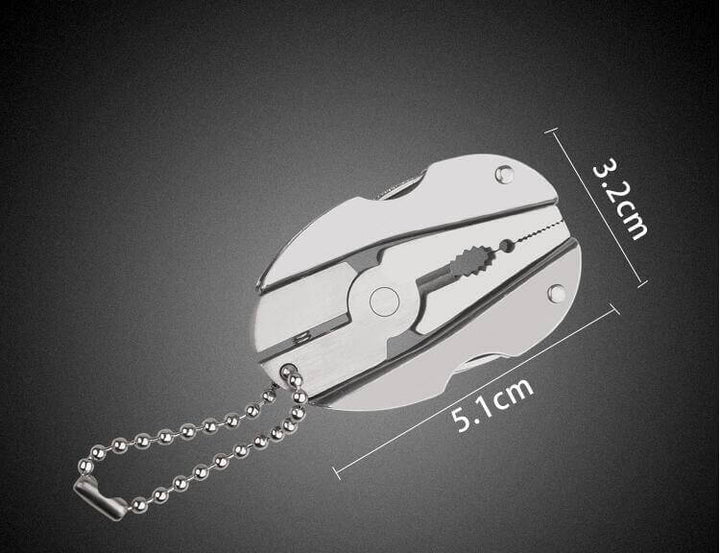 6in1 Foldable Travel Camping Keychain Tool Kit | Kalsten