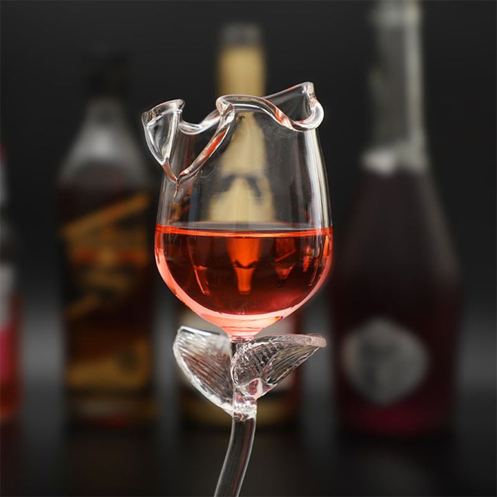 Kalsten | Fancy Rose Wine Glass