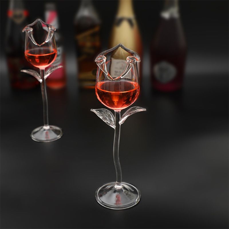 Kalsten | Fancy Rose Wine Glass