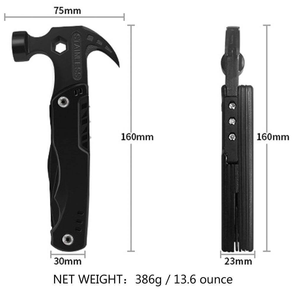14in1 Portable Stainless Steel Outdoor Tool | Kalsten