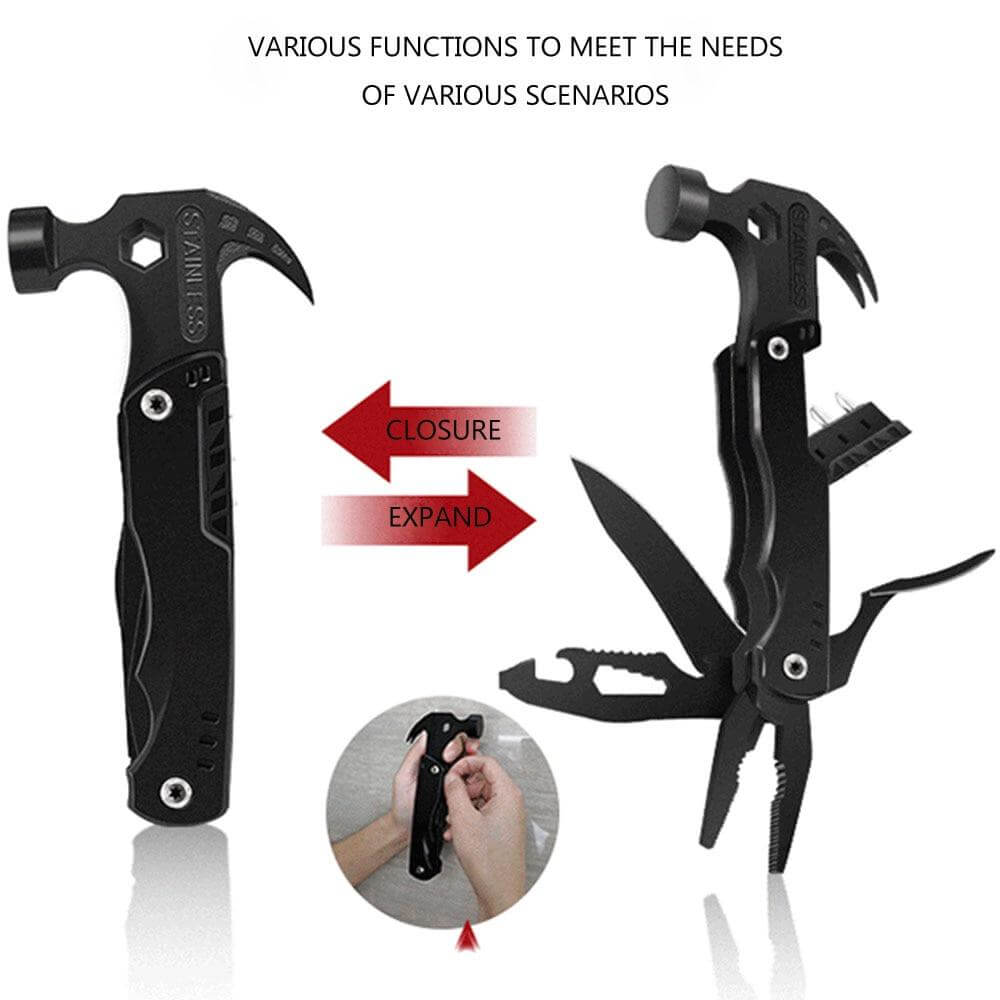 14in1 Portable Stainless Steel Outdoor Tool | Kalsten