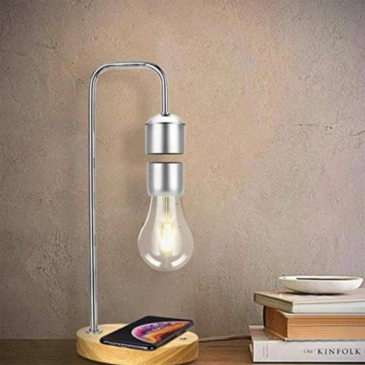 Magnetic Levitating Wireless Bulb Desk Lamp | Kalsten