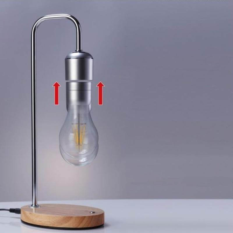 Magnetic Levitating Wireless Bulb Desk Lamp | Kalsten