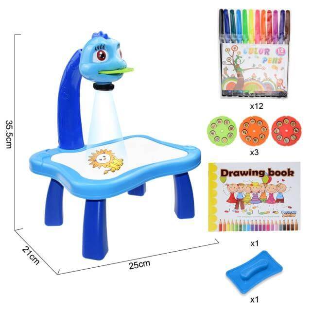 Educational Kids Art Drawing Projector Table | Kalsten