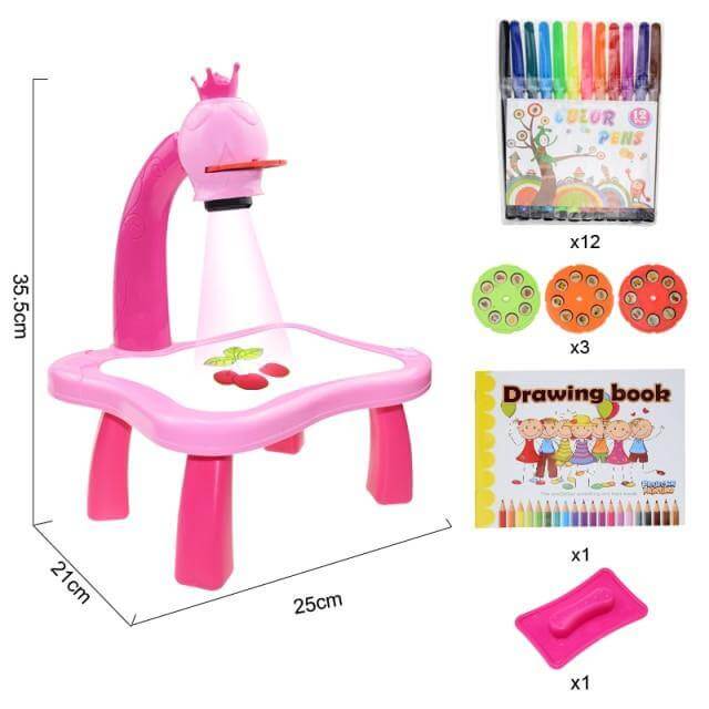 Educational Kids Art Drawing Projector Table | Kalsten