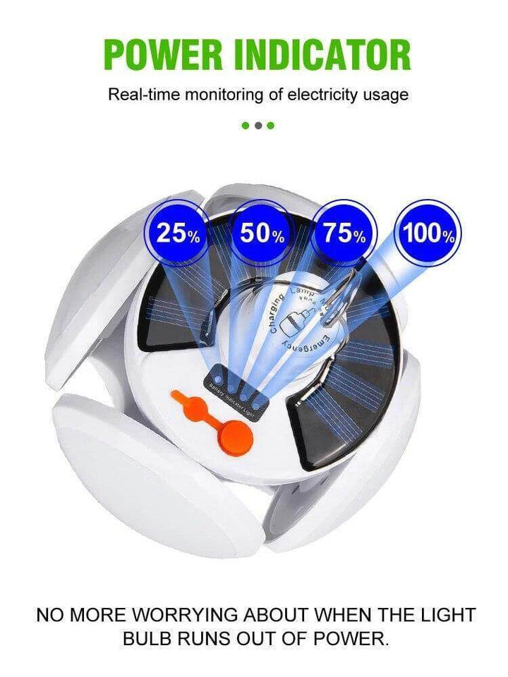 Waterproof Rechargeable Solar Camping Lamp | Kalsten