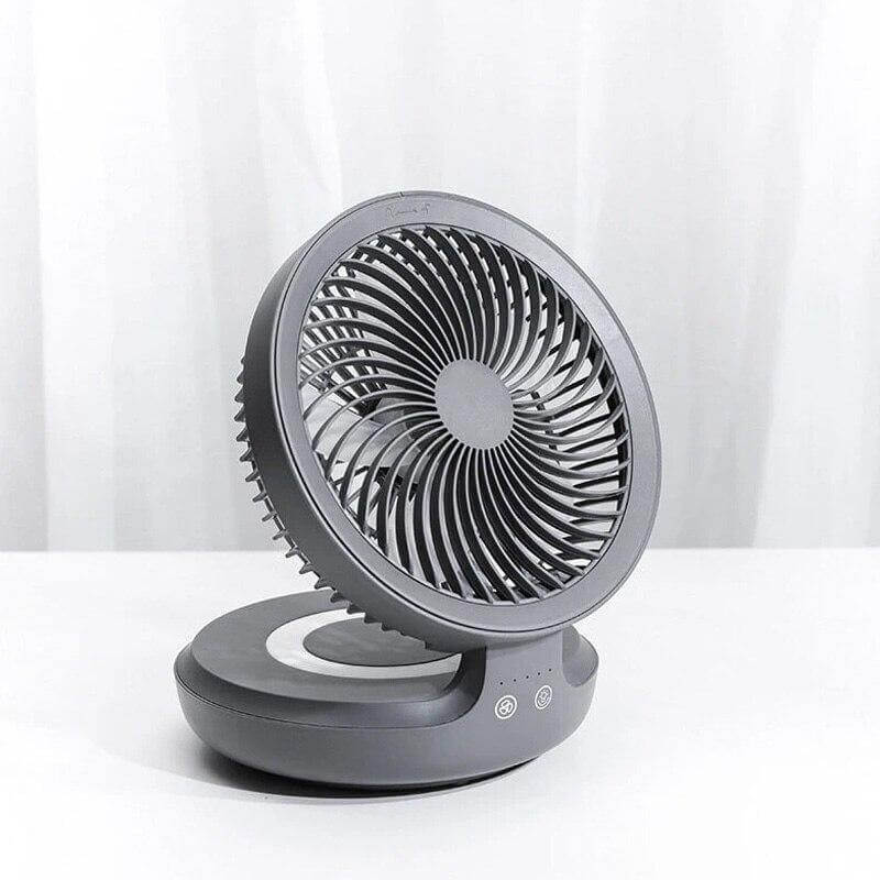 Rechargeable Foldable Wireless Fan Night lamp | Kalsten