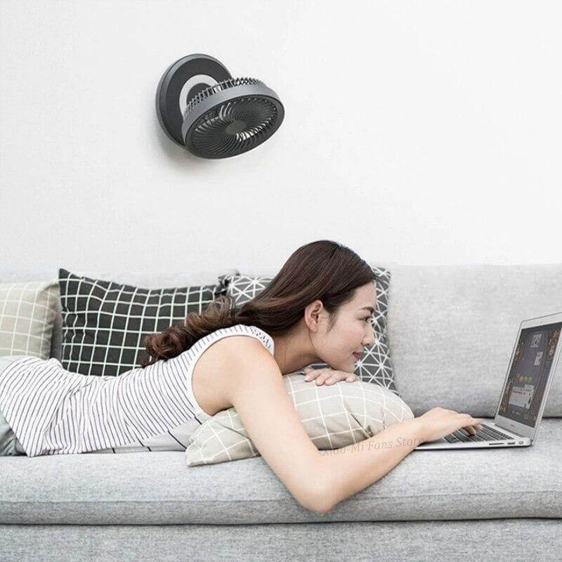 Rechargeable Foldable Wireless Fan Night lamp | Kalsten