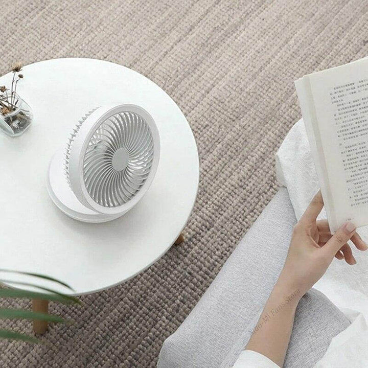 Rechargeable Foldable Wireless Fan Night lamp | Kalsten