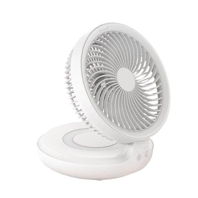 Rechargeable Foldable Wireless Fan Night lamp | Kalsten