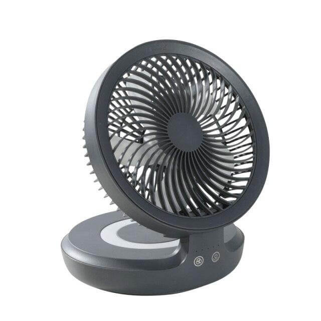 Rechargeable Foldable Wireless Fan Night lamp | Kalsten