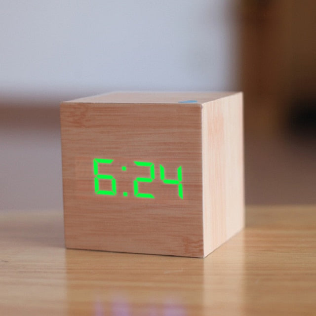 Digital square LED clock | Kalsten