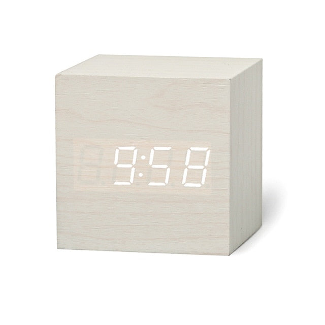 Digital square LED clock | Kalsten