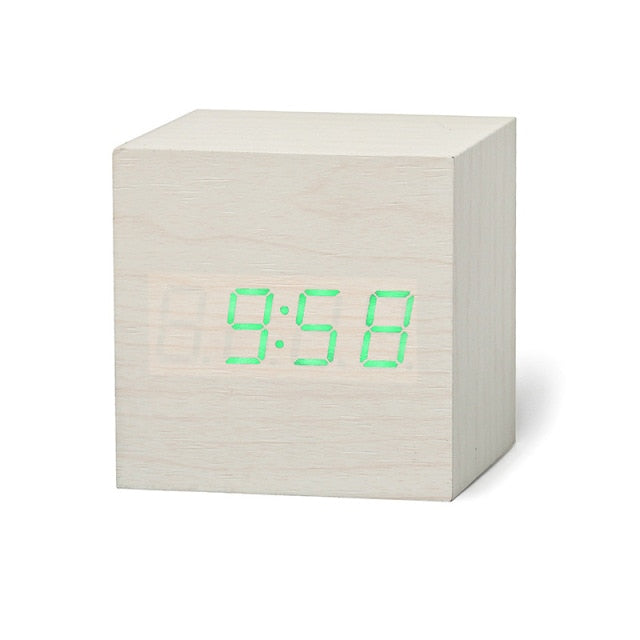 Digital square LED clock | Kalsten