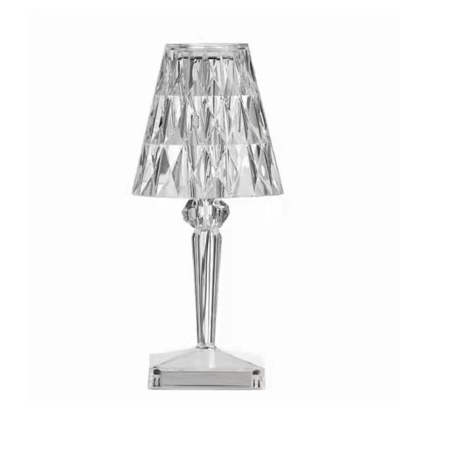 Diamond Acrylic Table Lamp | Kalsten