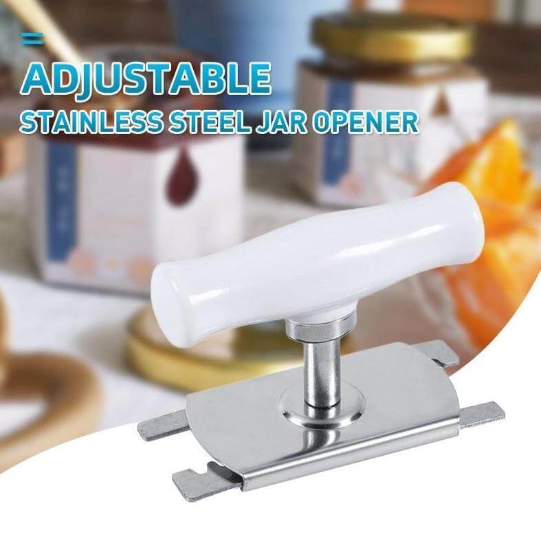 Kalsten | Adjustable Stainless Steel Easy Jar Opener