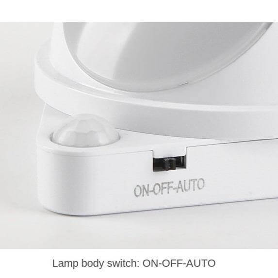 360 Rotating Water Drop Body Sensing Rechargeable Lamp | Kalsten