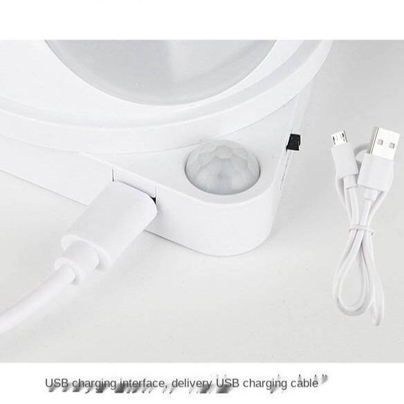 360 Rotating Water Drop Body Sensing Rechargeable Lamp | Kalsten