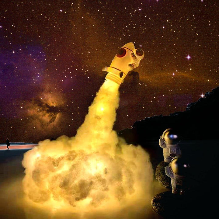 Kalsten | Astronaut Colorful Clouds Night Light