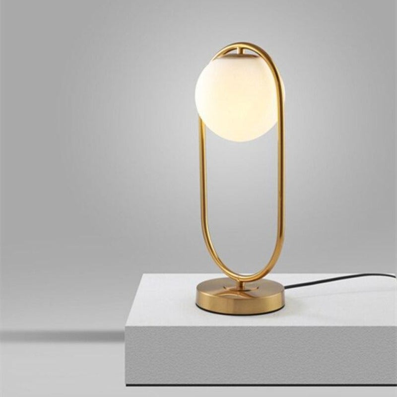 Modern Glass Ball Table Lamp | Kalsten