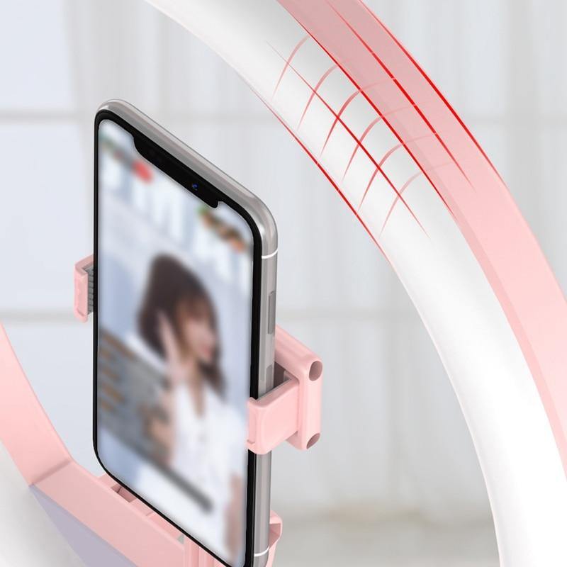 3 Modes Dimmable Foldable LED Selfie Round Light | Kalsten
