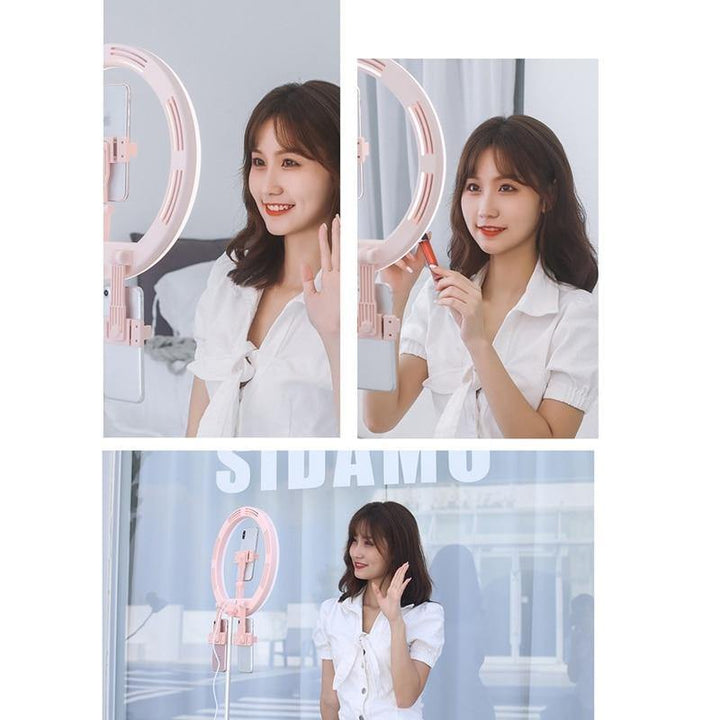 3 Modes Dimmable Foldable LED Selfie Round Light | Kalsten