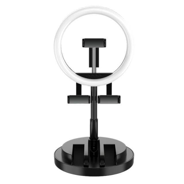 3 Modes Dimmable Foldable LED Selfie Round Light | Kalsten