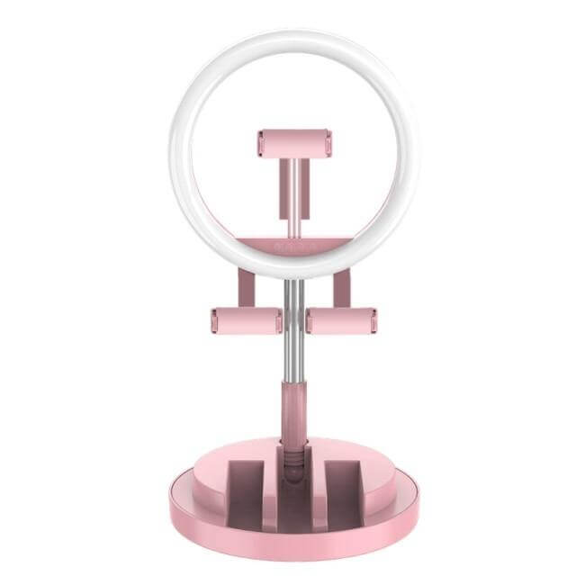3 Modes Dimmable Foldable LED Selfie Round Light | Kalsten