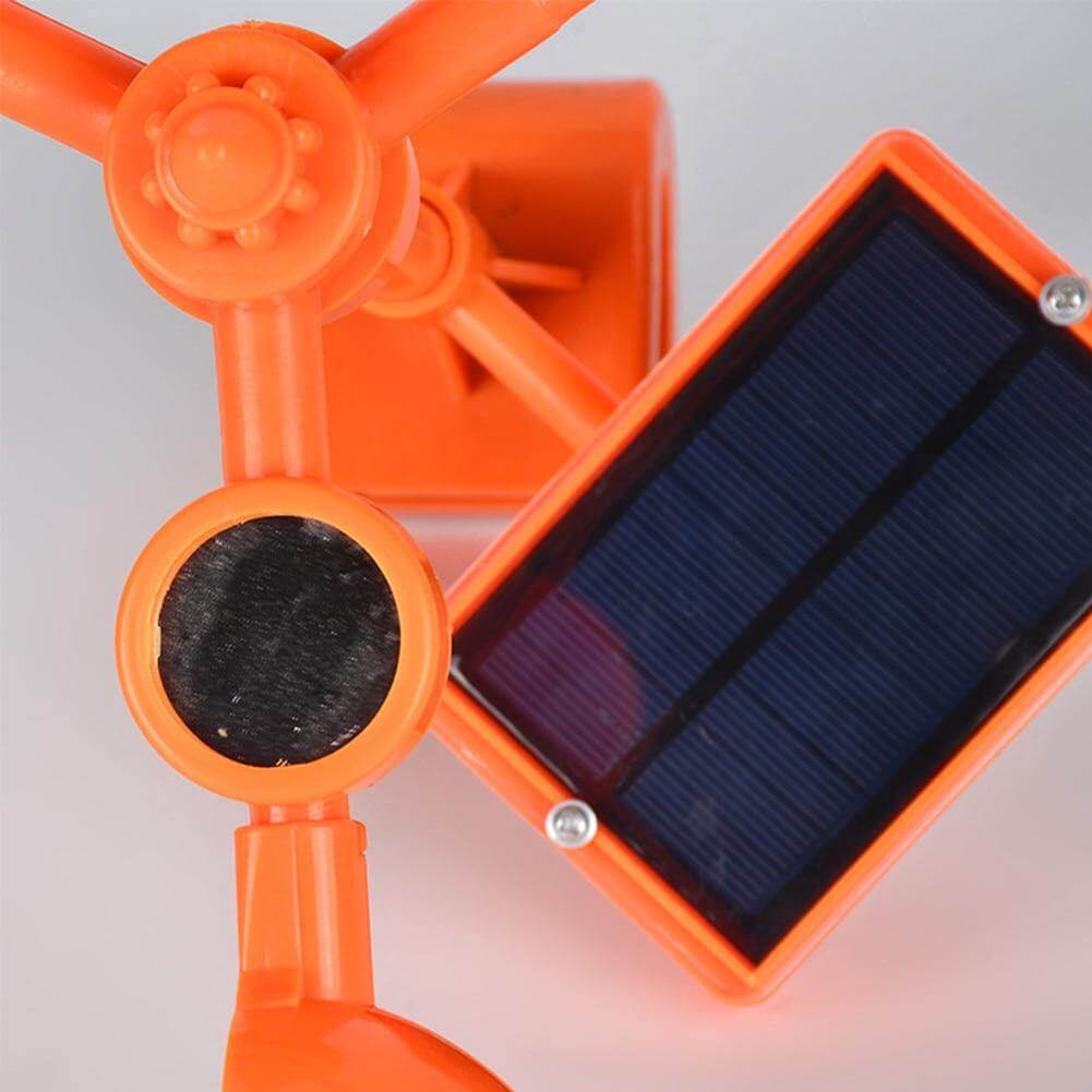 Wind Power Rotating Solar Animal Repeller | Kalsten