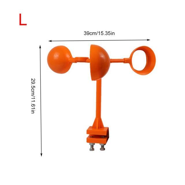 Wind Power Rotating Solar Animal Repeller | Kalsten