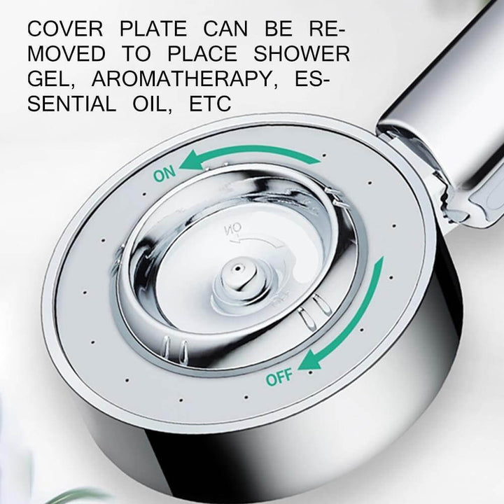 Kalsten | Double-Sided High Pressure Soap Dispensing Shower Head