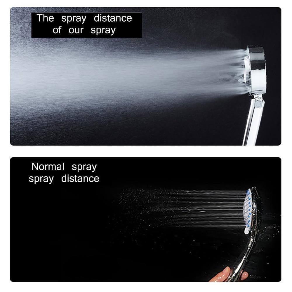 Kalsten | Double-Sided High Pressure Soap Dispensing Shower Head