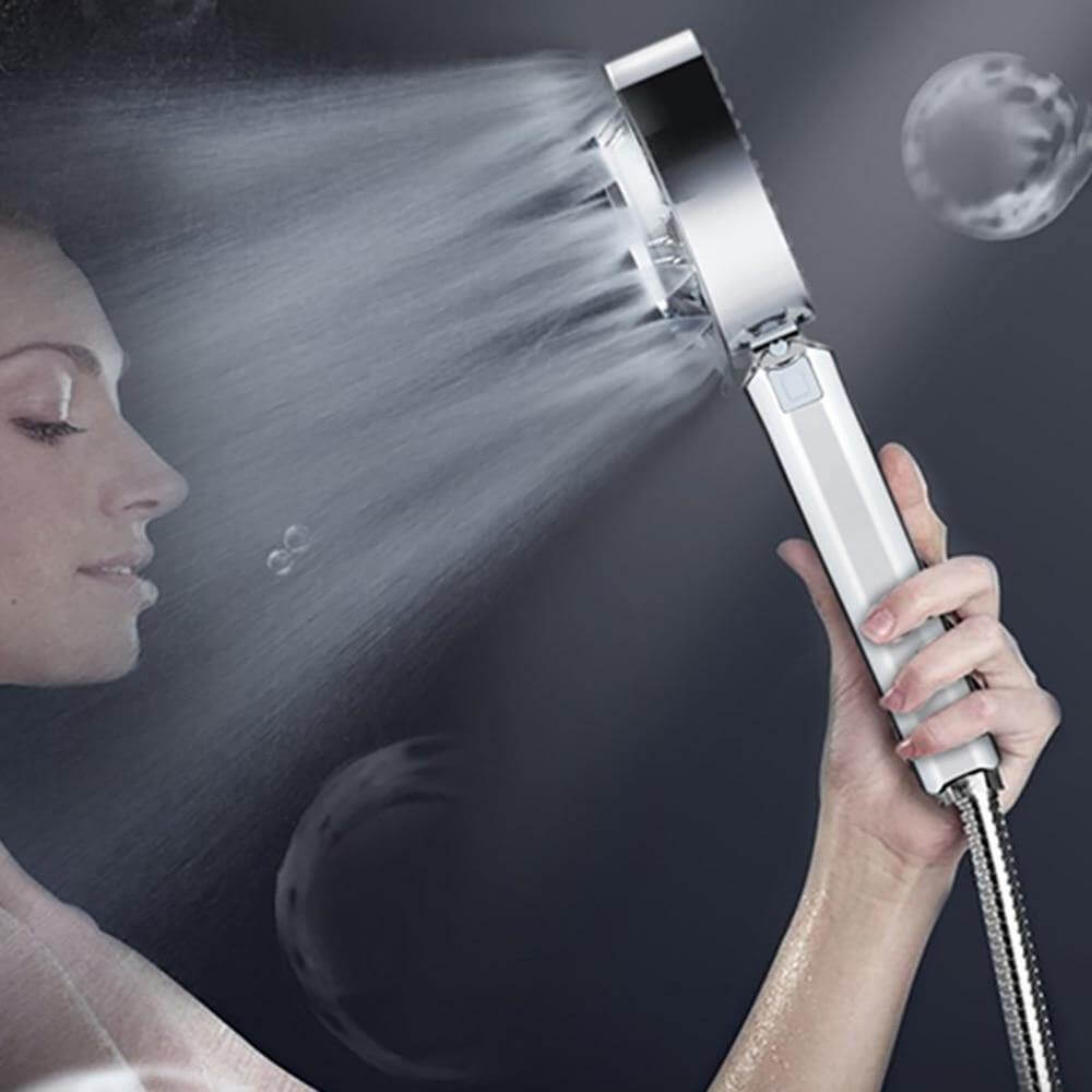 Kalsten | Double-Sided High Pressure Soap Dispensing Shower Head