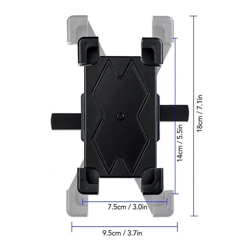 Adjustable 360 Automatic Bike Phone Holder | Kalsten