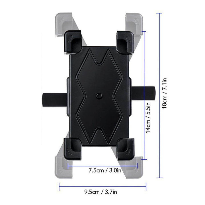 Adjustable 360 Automatic Bike Phone Holder | Kalsten