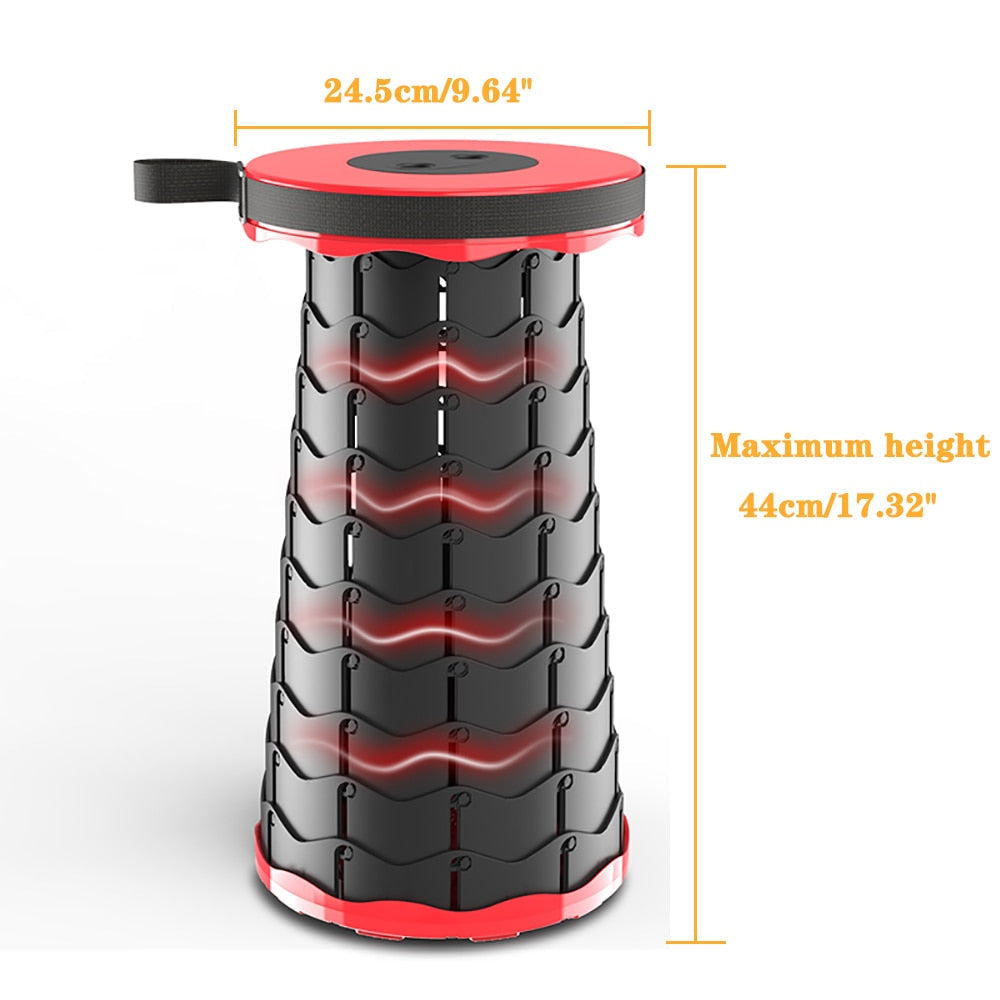 Foldable Retractable Travel Hiking Stool | Kalsten