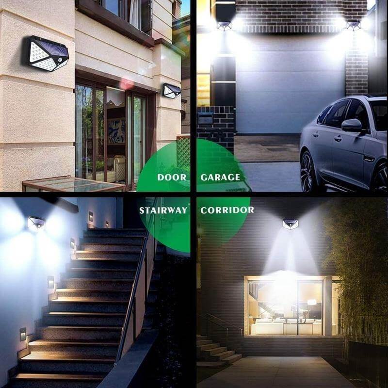 LED Outdoor Solar Light Wall Lamp | Kalsten